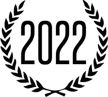 2022 logo with wreath for Hunterdon Happenings Best of 2022 award